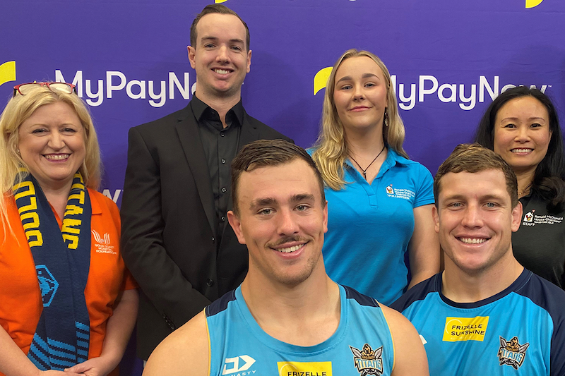 MyPayNow help Titans charity partners enjoy the football